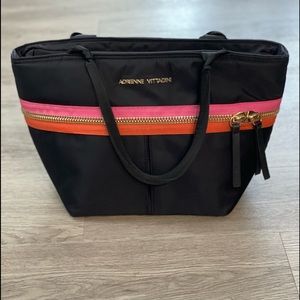 Adrienne Vittadini Handbag - Pink and Orange Accents